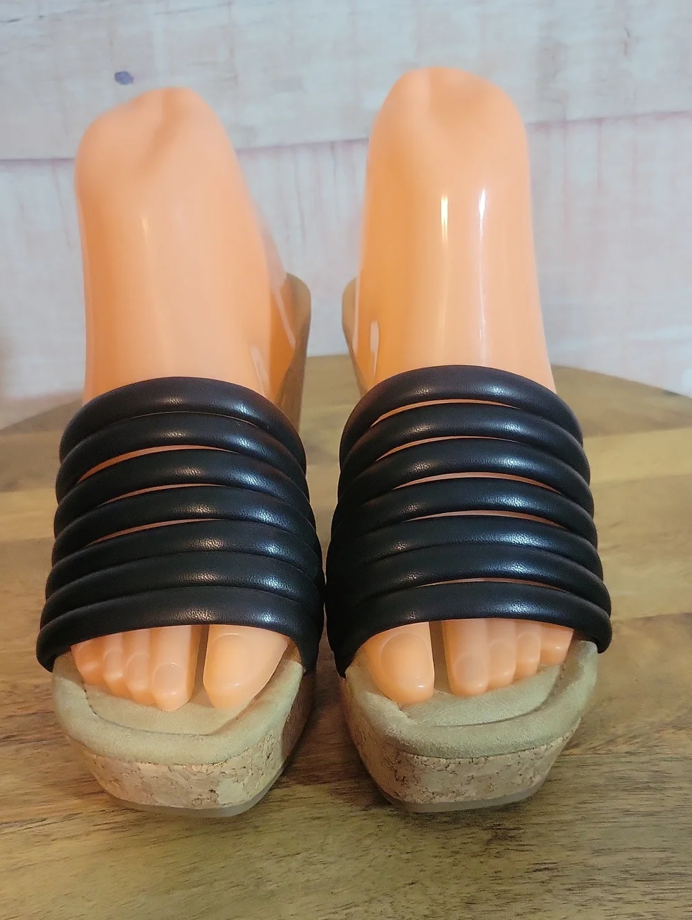 Sugar Black Cork Wedges